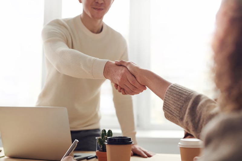 job search interview CV resume France office