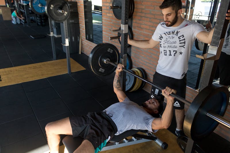 forearm muscle workout dumbbell wrist curl exercise